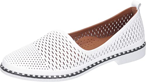 Manitu Damen Manitu Women's Slippers Hausschuh, Weiß, 38 EU von Manitu