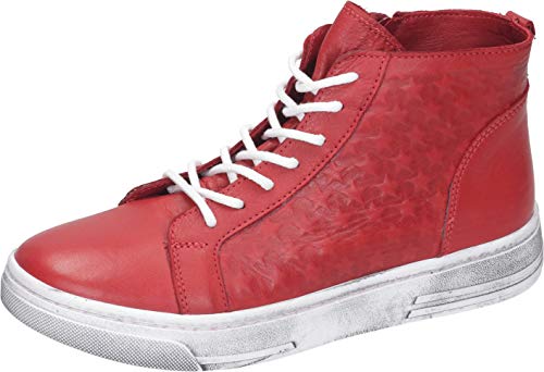 Manitu Damen Manitu-damen Stiefeletten Mode Stiefel, Rot, 39 EU von Manitu