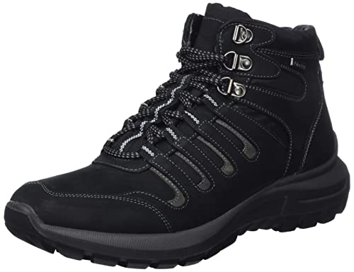 Manitu Herren 670028-01 Mode-Stiefel, schwarz, 44 EU von Manitu