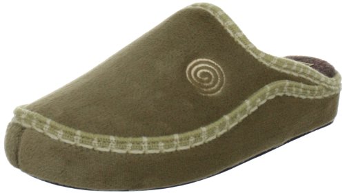 Manitu Home 320269, Damen Pantoffel, Beige (Tabak 8), EU 39 von Manitu