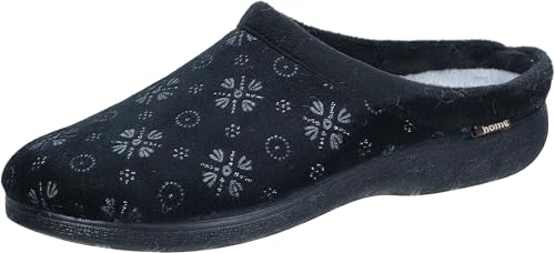 Manitu Home Damen 320281-01 Hausschuh, schwarz (1), 38 EU von Manitu