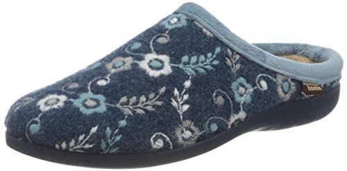 Manitu Home Damen 320679 Hausschuh, Blau, 41 EU Manitu Home Damen 320679 Hausschuh, Blau, 41 EU von Manitu