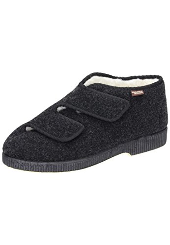 Manitu Home Unisex 360006 Hausschuh, 1, 45 EU Weit von Dr. Brinkmann