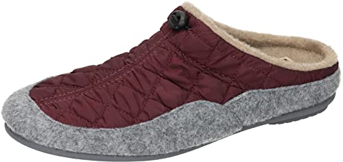Manitu Damen Manitu-home Slippers Hausschuh, Rot, 39 EU von Manitu