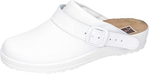 Manitu Home Damen 330006-03 Hausschuh, Weiß, 39 EU von Manitu