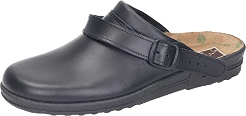 Manitu Home Herren 220014-01 Hausschuh, Schwarz, 41 EU von Manitu