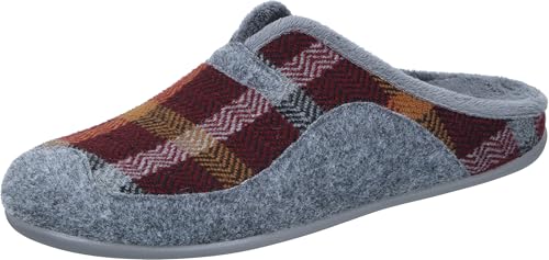 Manitu Home Herren 220079-41 Hausschuh, rot (41), 40 EU von Manitu