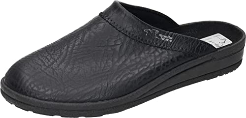 Manitu Home 220265, Herren Pantoffeln, Schwarz (schwarz Sky schwarz), 37 EU (4.5 UK) von Manitu