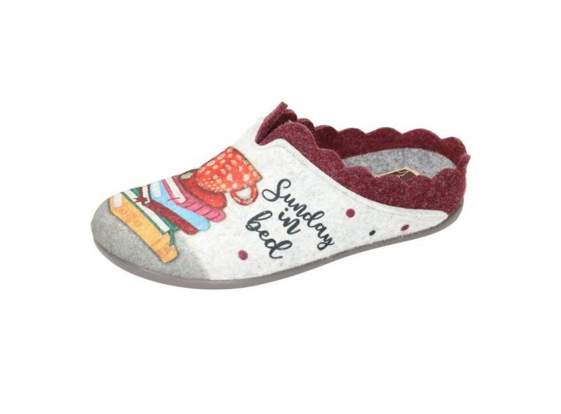Manitu Manitu Home Damen Hausschuh rot EUR 41 Hausschuh von Manitu