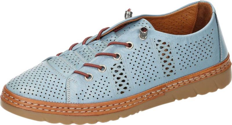 Manitu Slipper Schnürschuh aus echtem Leder von Manitu