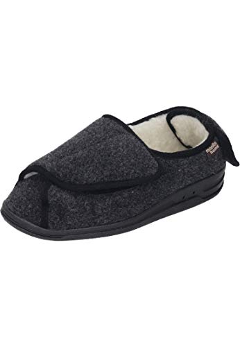 Manitu Unisex Unisex.-hausschuh Niedrige Hausschuhe, Schwarz, 45 EU Manitu Unisex Unisex.-hausschuh Niedrige Hausschuhe, Schwarz, 45 EU von Manitu