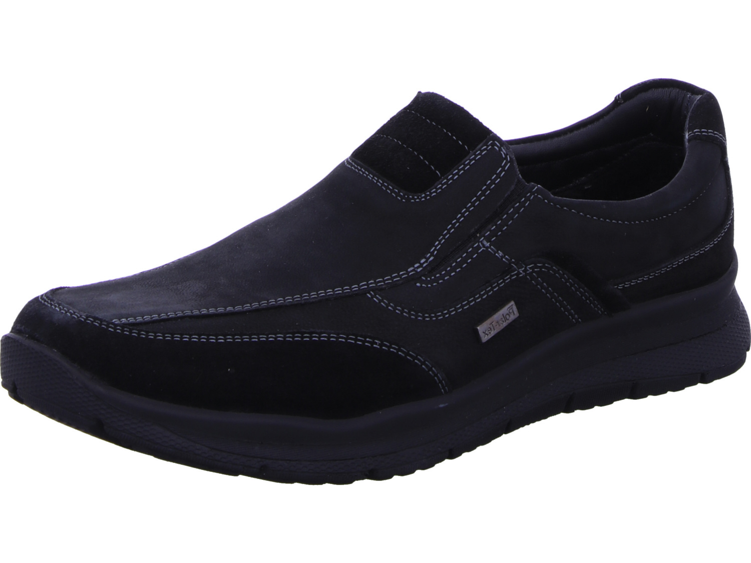 male Klassische Slipper schwarz 40 von Manitu