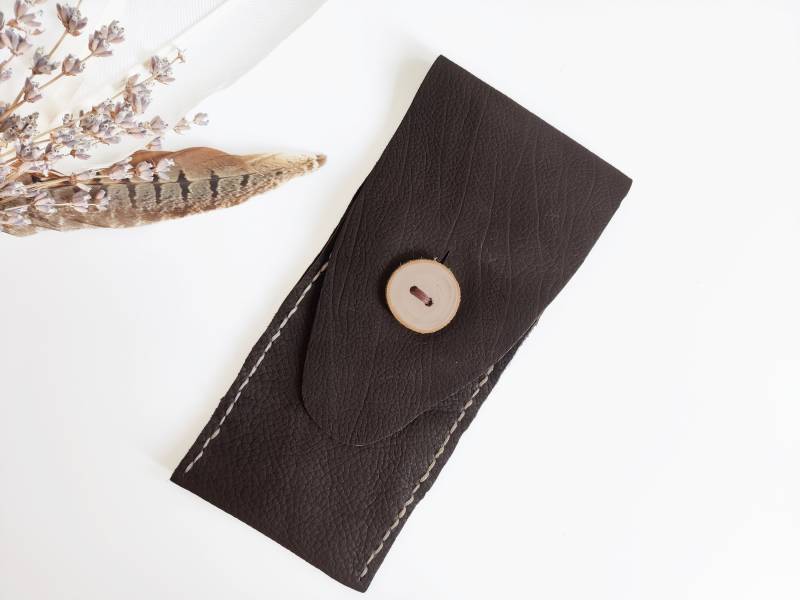 Bestecktasche Aus Leder; Geeky Geschenk, Dnd, Dungeons & Dragons, Reisetasche, Gürteltasche, Larp, Rpg, Rollenspiel von Maniushka