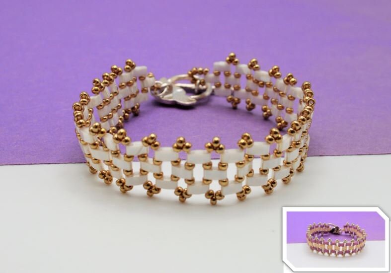 Rosa Rose, Antike Perlen, Lila Perlen Armband, Valentine Geschenk, Halbe Tila Luxus Statement Armband, Elegantes Armband, Edel Schönes Armband von MannatDesignCo