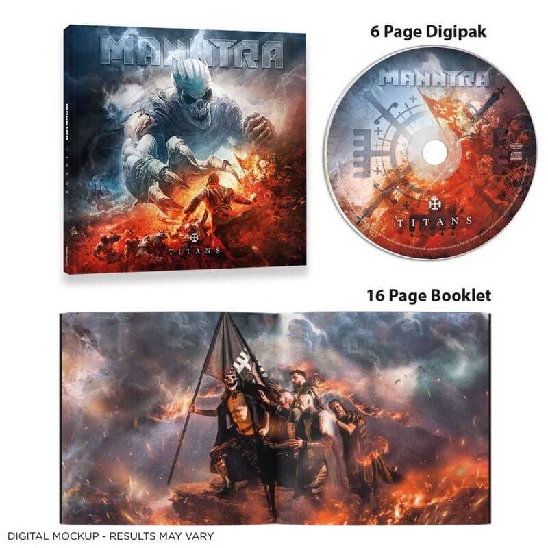 Titans von Manntra - CD (Digipak) von Manntra