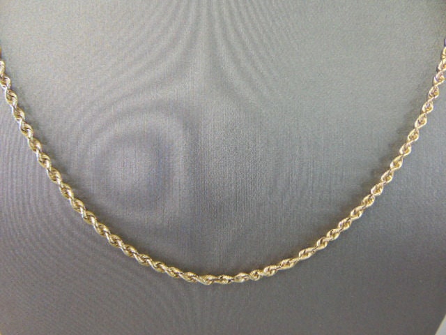 Damen Vintage Estate 14K Gelbgold Halskette 9, 8G #e4120 von MannysJewelry