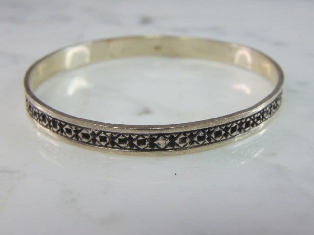 Damen Vintage Estate Sterling Silber Modernist Armband 14.1G E4360 Damen Vintage Estate Sterling Silber Modernist Armband 14.1G E4360 von MannysJewelry