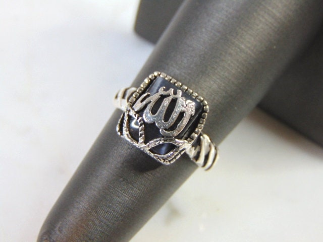 Damen Vintage Nachlass Sterling Silber Fashion Ring 3.3G E2149 von MannysJewelry