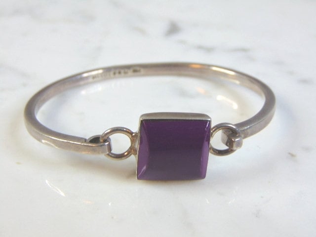 Schöner Damen Vintage Estate Sterling Silber Armreif Armband 25.7G E2005 von MannysJewelry