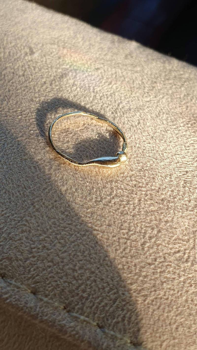 Schmaler Fingerring Schmaler Fingerring von ManoDoroUnicoDesign