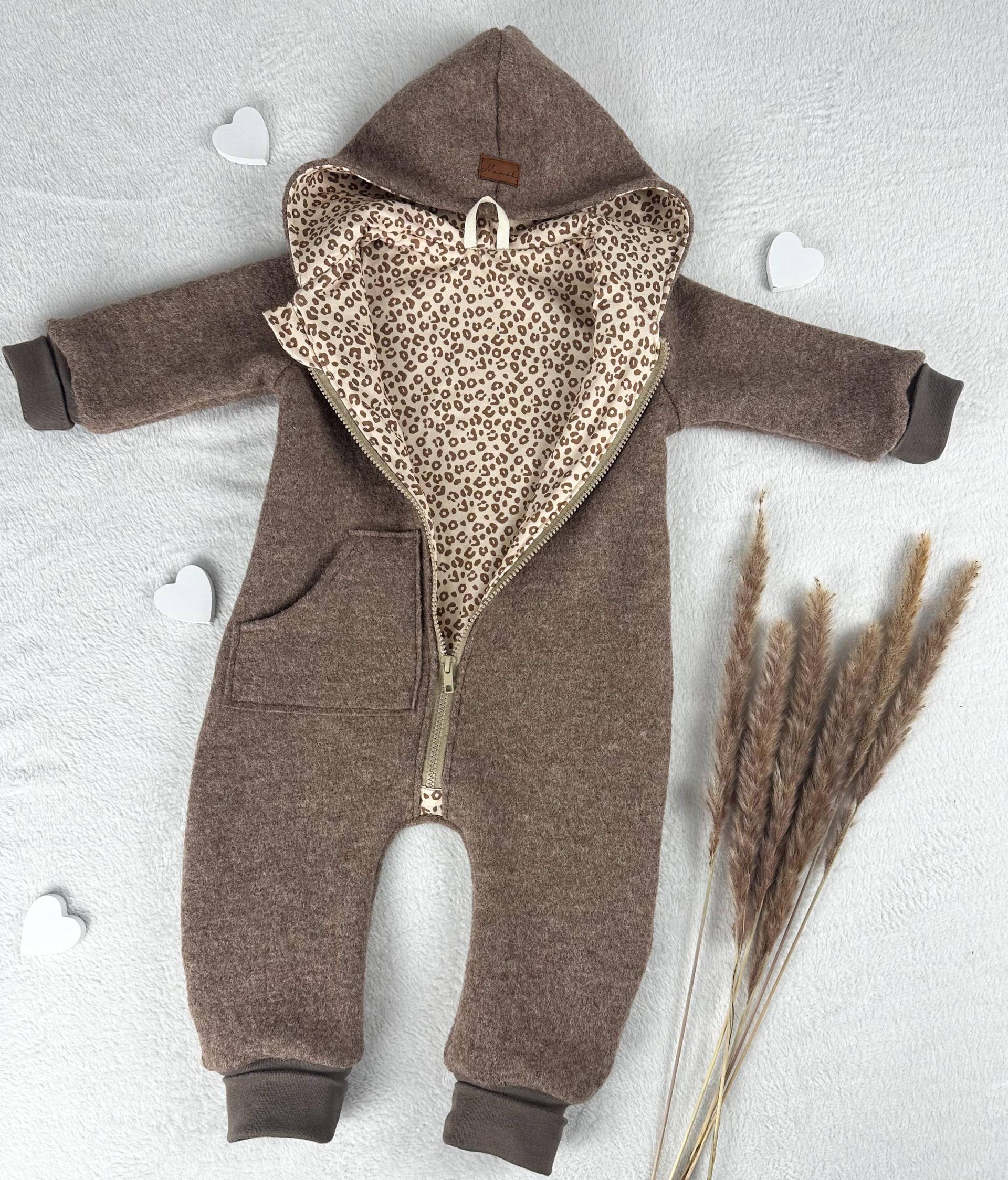 Wollwalkoverall Für Babys, Kleinkinder Und Kinder | Walk & Jerseyfutter Verschiedene Varianten Walkanzug Baby - Kinderkleidung von Manokhandmade