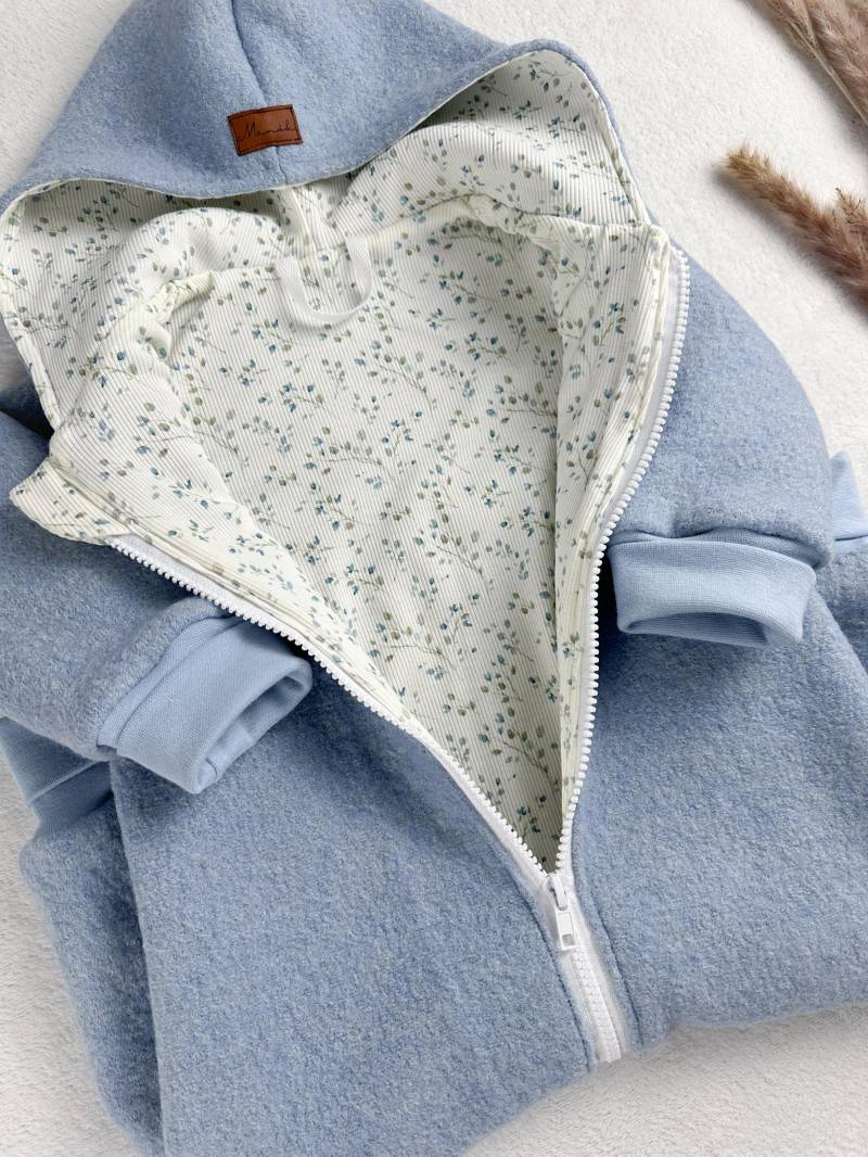 Wollwalkoverall Für Babys, Kleinkinder Und Kinder | Walk & Jerseyfutter Verschiedene Varianten Walkanzug Baby - Kinderkleidung von Manokhandmade