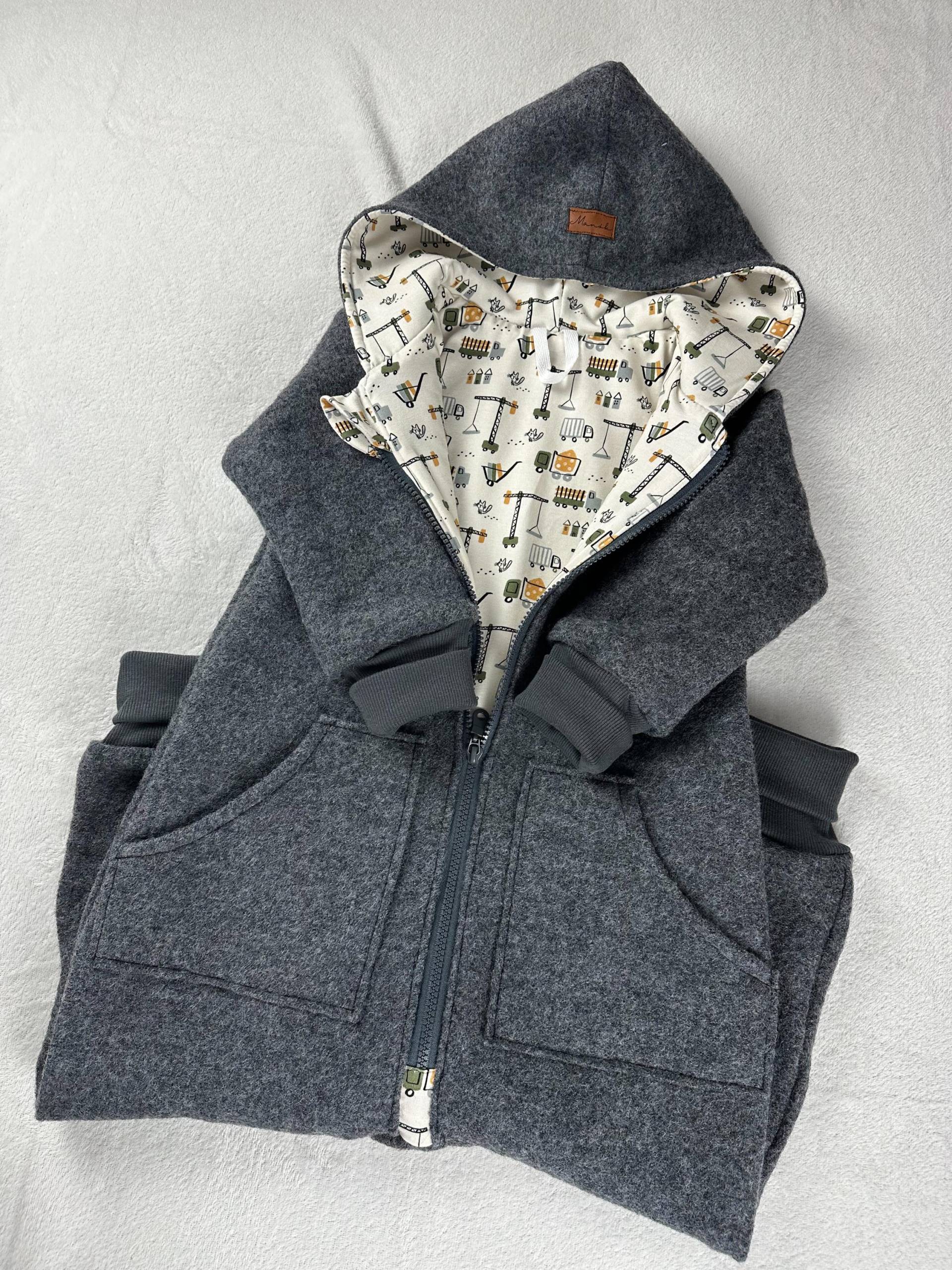 Wollwalkoverall Für Babys, Kleinkinder Und Kinder | Walk & Jerseyfutter Verschiedene Varianten Walkanzug Baby - Kinderkleidung von Manokhandmade