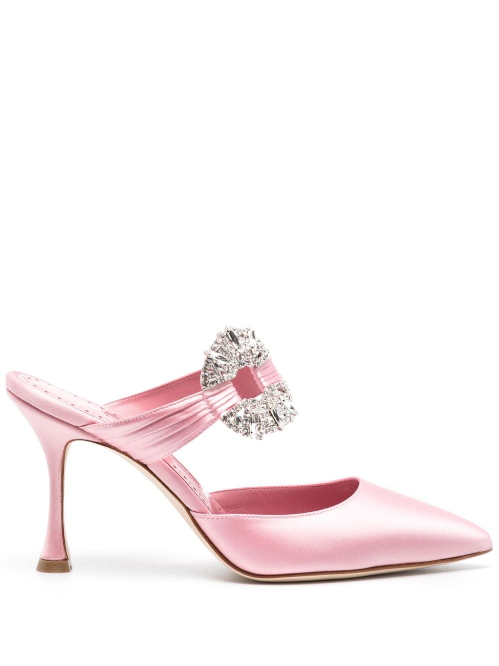 Manolo Blahnik Maidugura Mules 90mm - Rosa von Manolo Blahnik