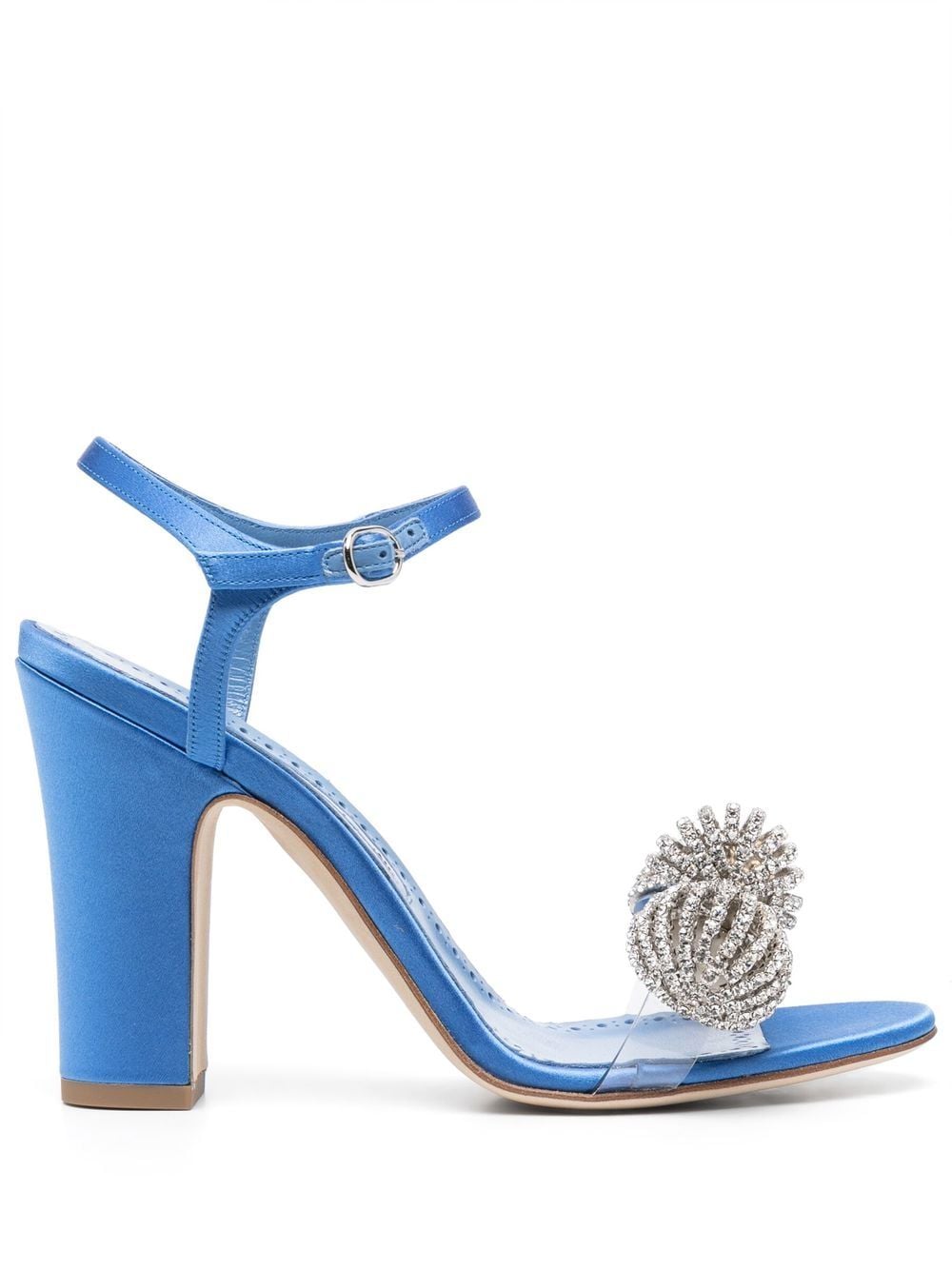 Manolo Blahnik Ostria Sandalen 90mm - Blau von Manolo Blahnik