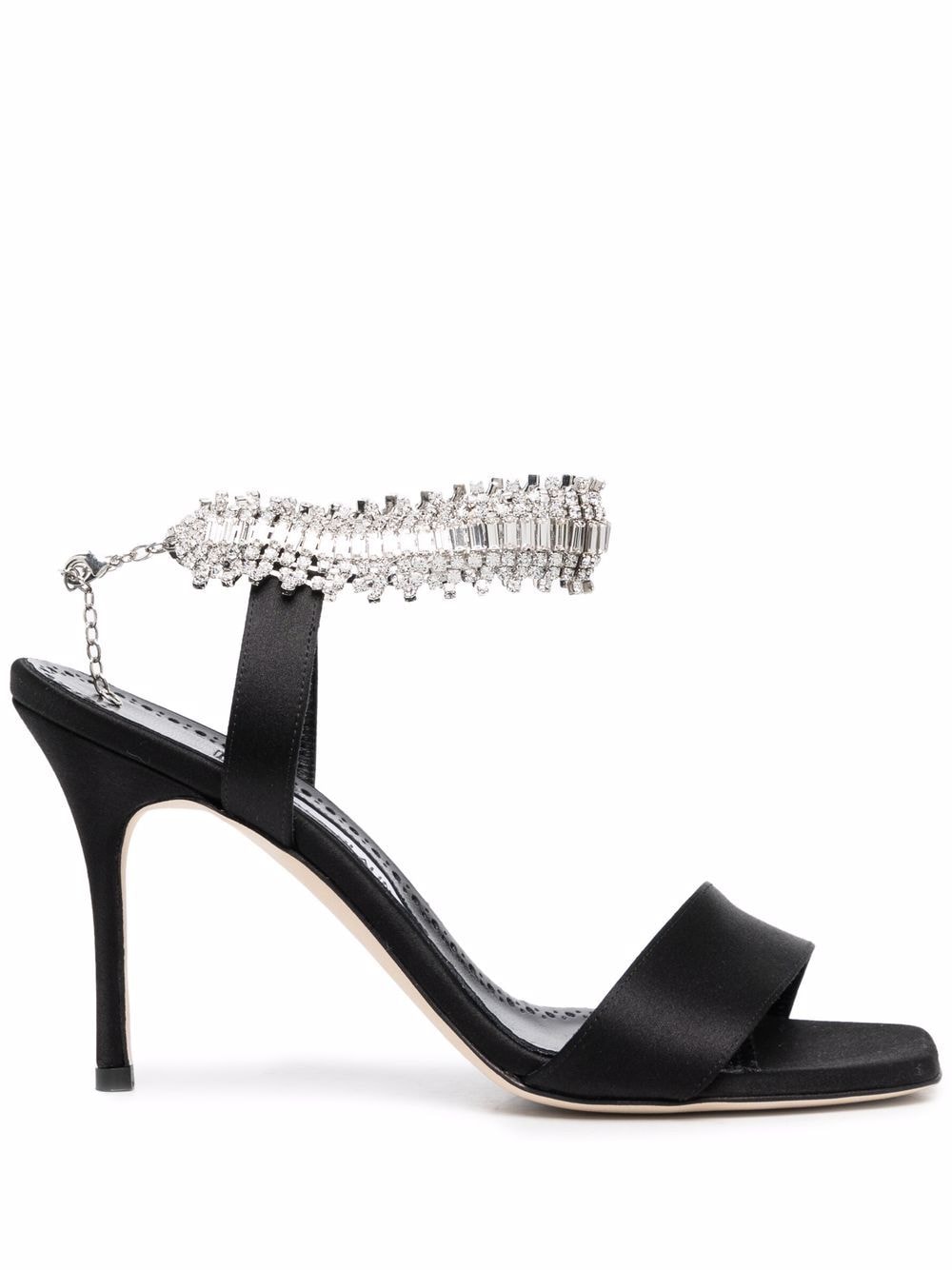 Manolo Blahnik Parinasan Sandalen 90mm - Schwarz von Manolo Blahnik