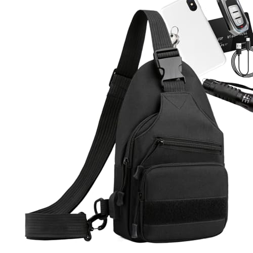 Manolyee Herren Umhängetasche,Tragbare Reise Und Wander Brusttasche - Wasserdichte Sporttasche Outdoor Utility für Täglichen Einsatz Camping Manolyee Herren Umhängetasche,Tragbare Reise Und Wander Brusttasche - Wasserdichte Sporttasche Outdoor Utility für Täglichen Einsatz Camping von Manolyee