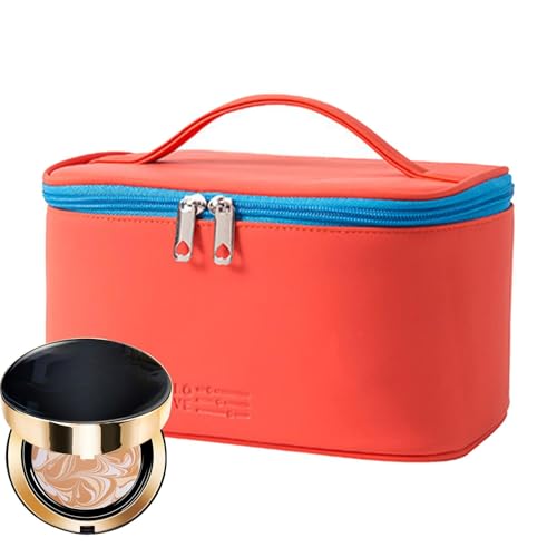 Manolyee Kulturbeutel mit Griff, Reise-Make-up-Kulturbeutel | Wasserfester kosmetischer Gesichtscreme-Träger - Organizer für Kosmetikartikel, Reise-Must-Have für Foundation, Make-up-Pinsel, von Manolyee