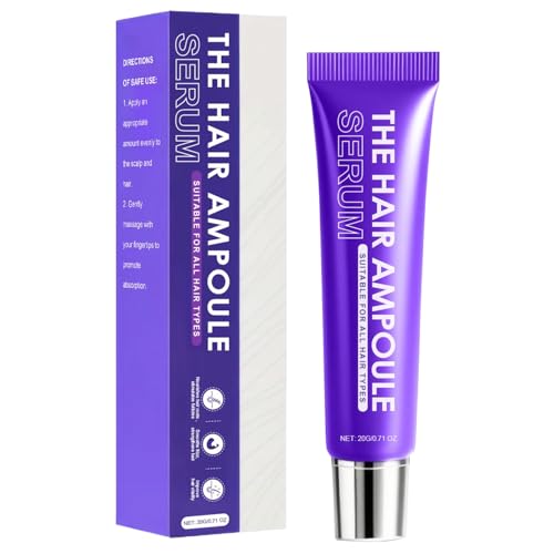 Pflegendes Haaröl - 20g Haarstärkende Lösung | Nicht Fettende Kopfhautpflege Für Tägliche Anwendung Bei Beschädigtem Lockigem Dünnem Haar Salon Reise Männer Frauen - Lockiges Geschädigtes von Manolyee