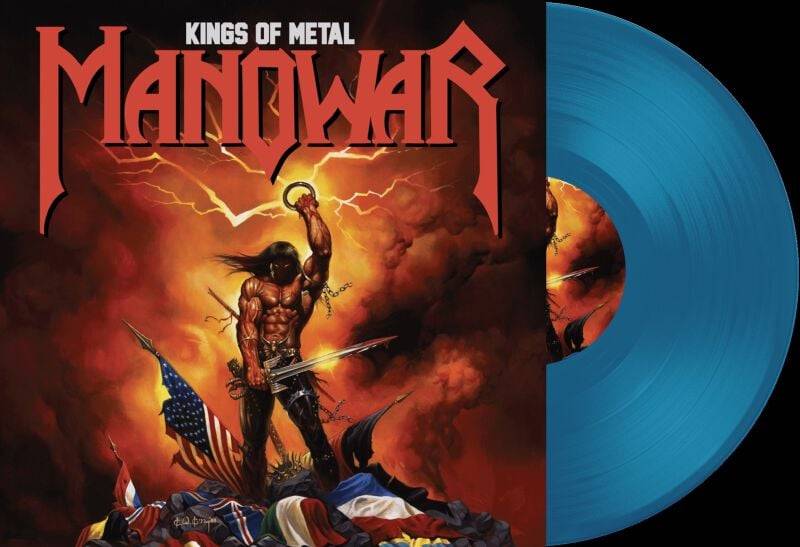 Manowar Kings of Metal LP multicolor von Manowar