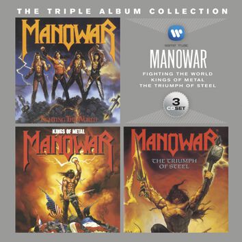 Manowar The triple album collection CD multicolor von Manowar