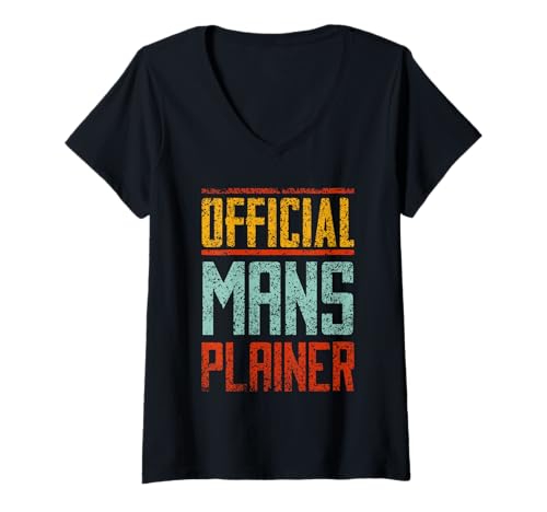 Damen Offizieller Mansplainer Mansplain Sprüche Mansplaining T-Shirt mit V-Ausschnitt Damen Offizieller Mansplainer Mansplain Sprüche Mansplaining T-Shirt mit V-Ausschnitt von Mansplaining Sarkasmus Official Mansplainer Witz