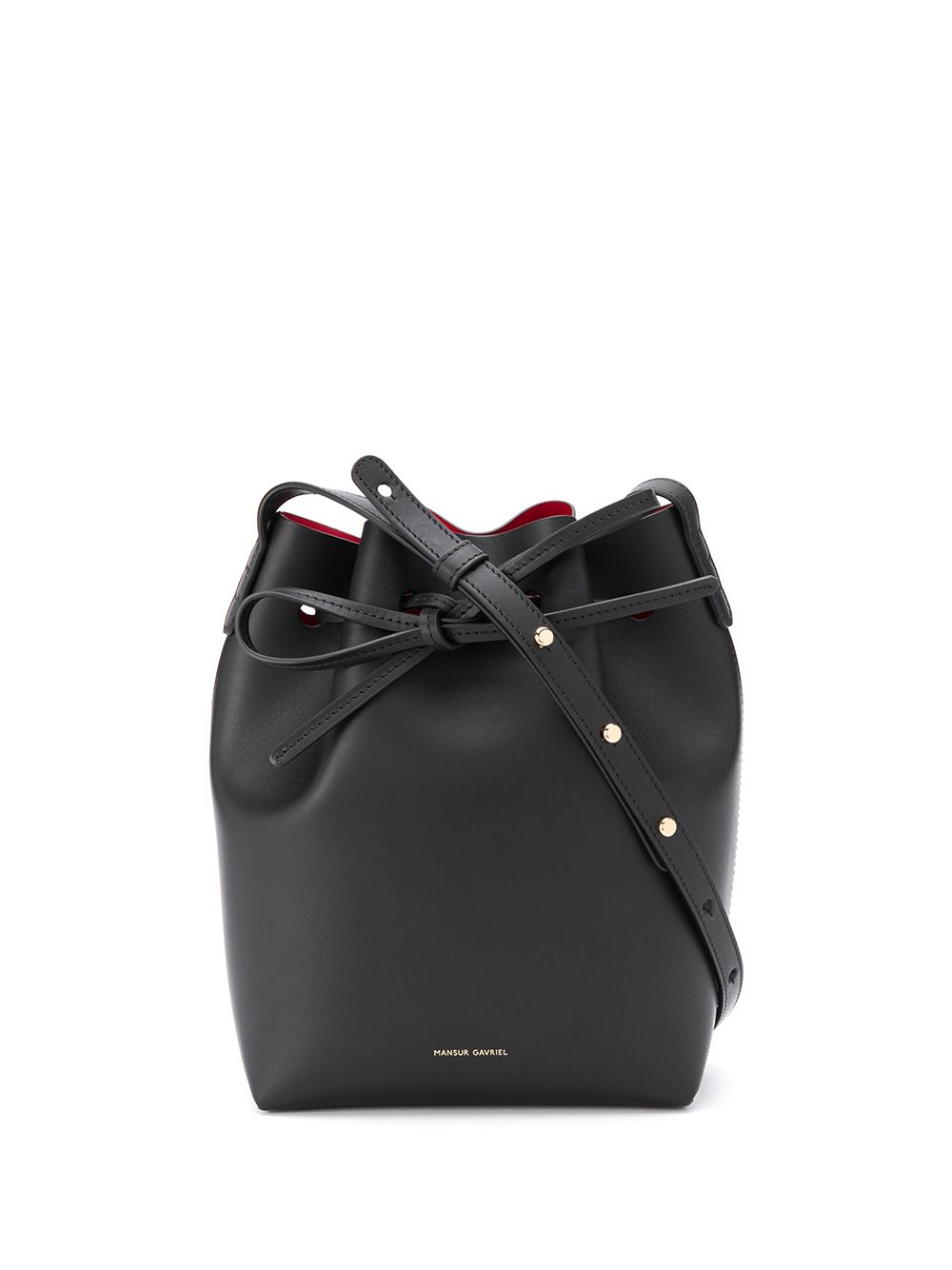 Mansur Gavriel Beuteltasche mit Kordelzug - Schwarz von Mansur Gavriel