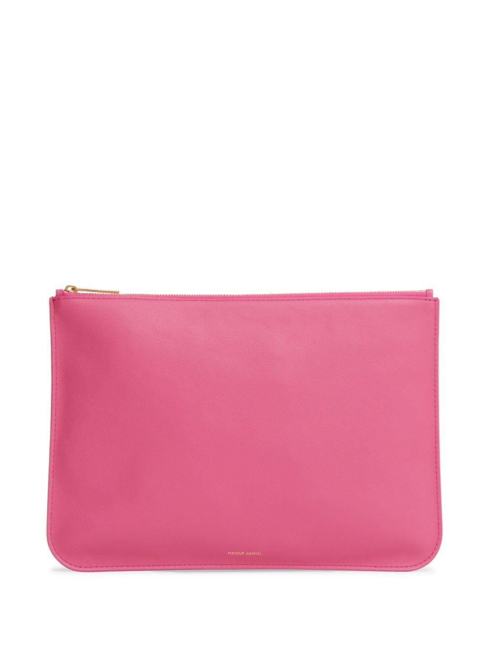 Mansur Gavriel Everyday Clutch mit Reißverschluss - Rosa von Mansur Gavriel