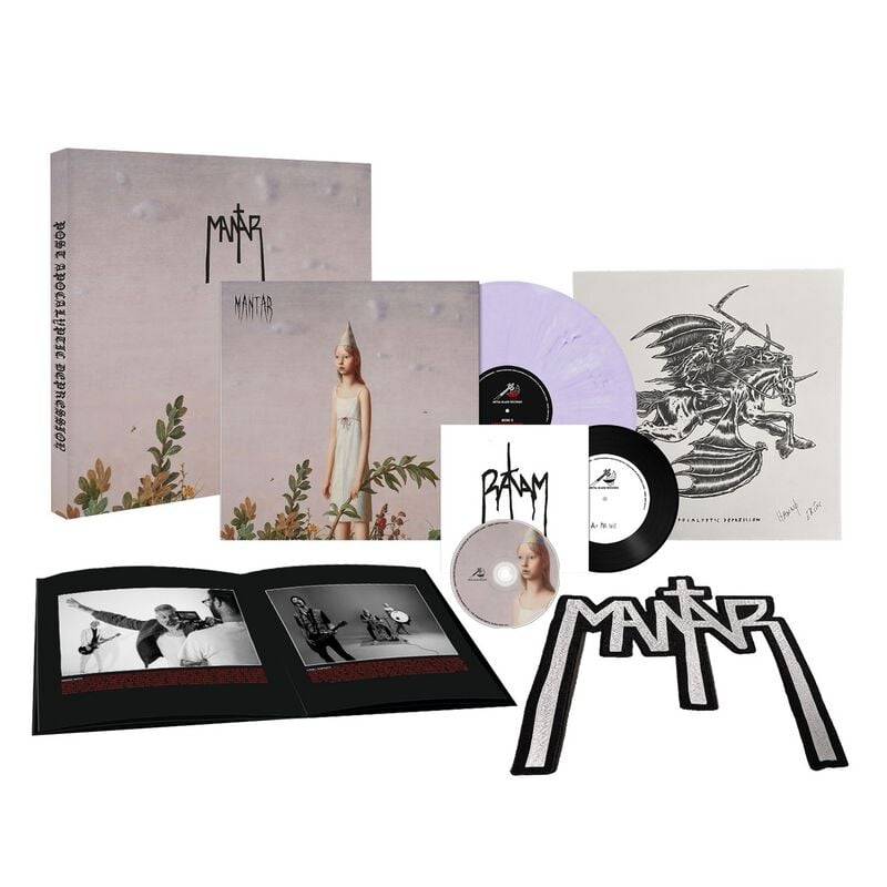 Mantar Post apocalyptic Depression LP multicolor von Mantar