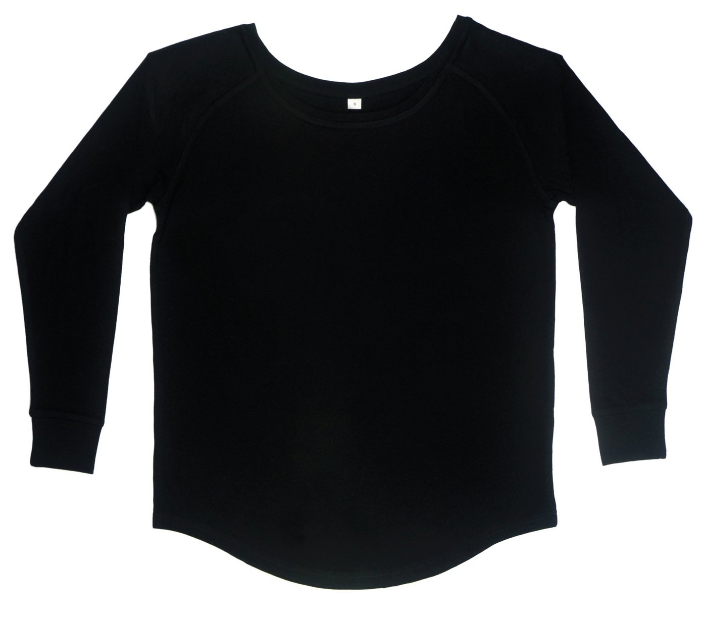 Mantis Langarmshirt 1er/2er Pack Leichtes Damen Boat-Neck Langarm-Shirt für Frauen (1-tlg) Weiter Halsausschnitt- leicht verlängertes Rückenteil von Mantis