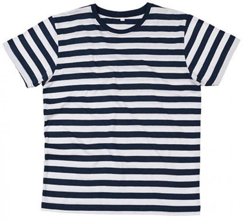 Mantis Rundhalsshirt Herren T-Shirt modisch gestreift von Mantis