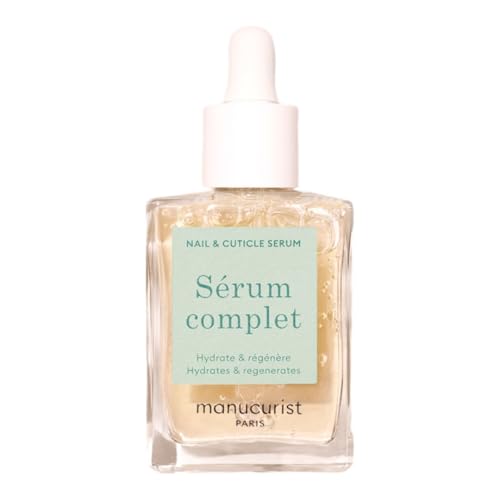 Manucurist - Nagelserum Komplett-Serum - Nagelpflege für beschädigte und Brüchige Fingernägel und Nagelhaut - Nagelpflegeprodukte Regeneriert Nägel - Bio-basiert (86,5%) - Gel Textur 15 ml von Manucurist