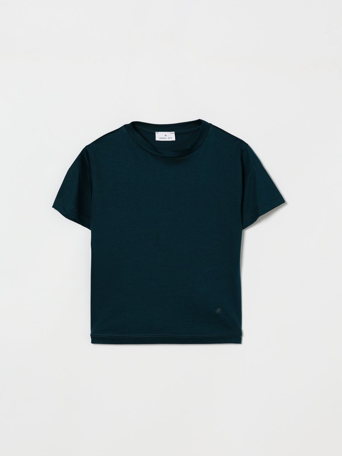 MANUEL RITZ Basic T-Shirt aus Baumwolle von Manuel Ritz
