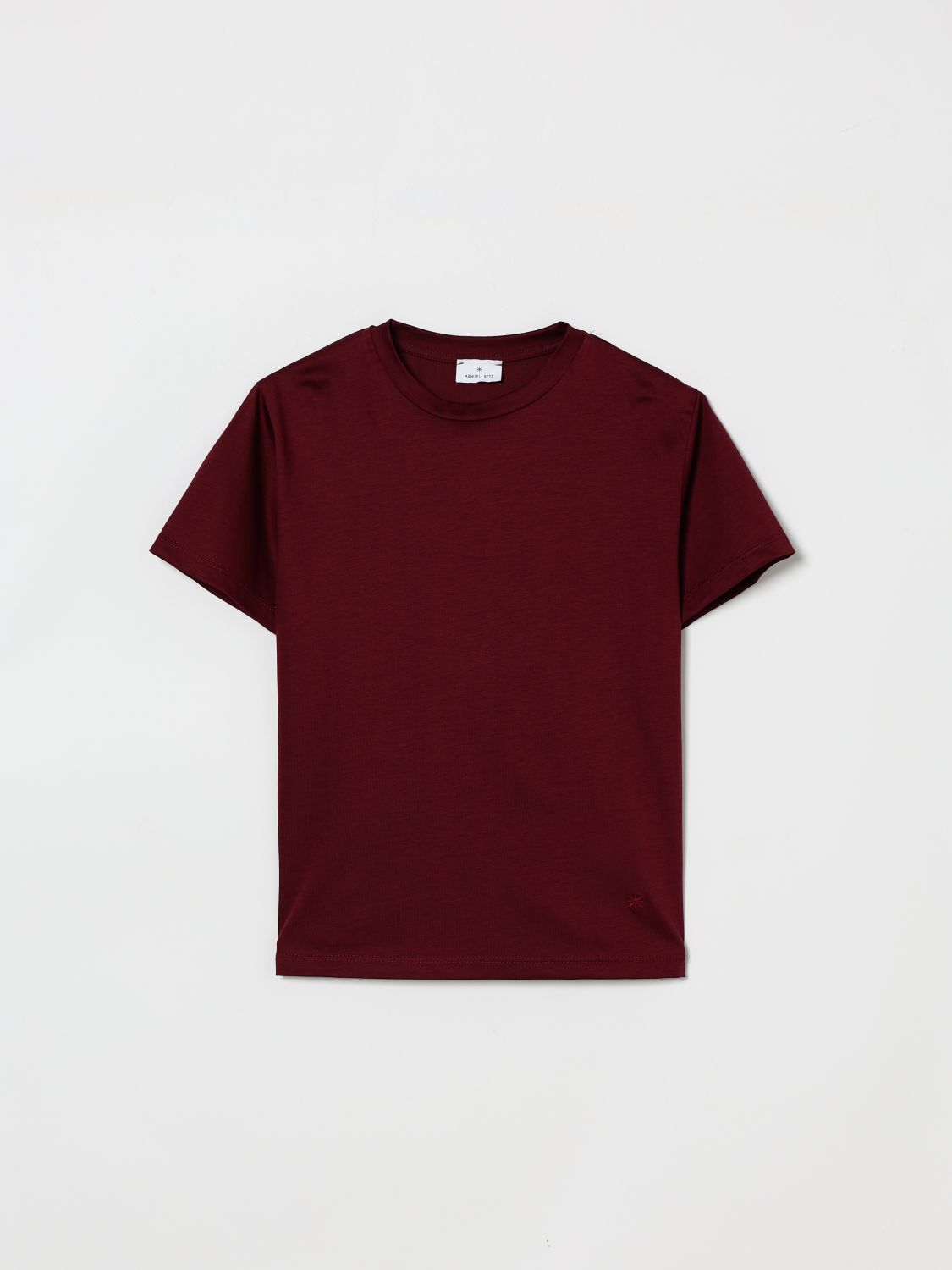 MANUEL RITZ Basic T-Shirt aus Baumwolle von Manuel Ritz