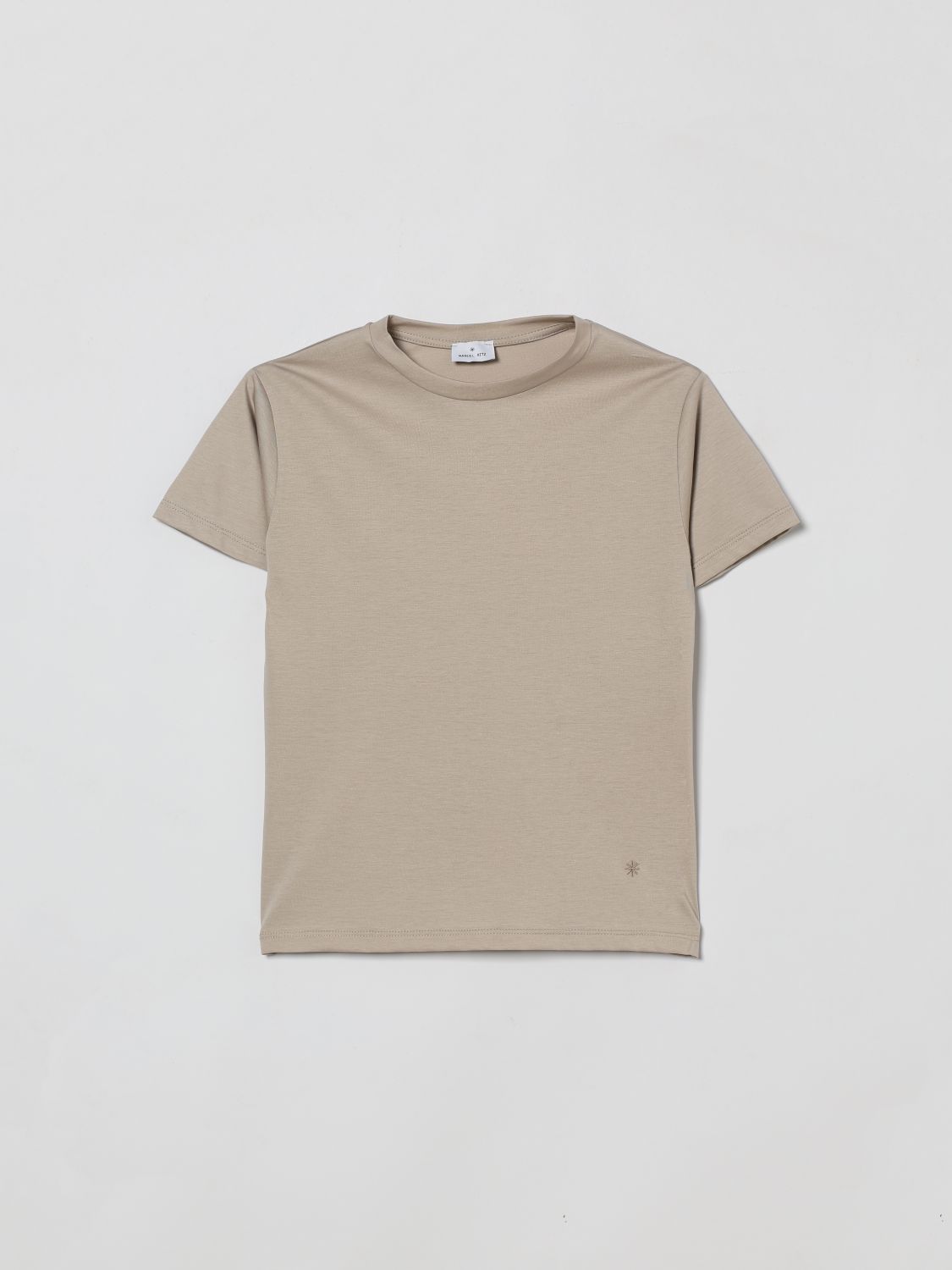 MANUEL RITZ Basic T-Shirt aus Seide von Manuel Ritz