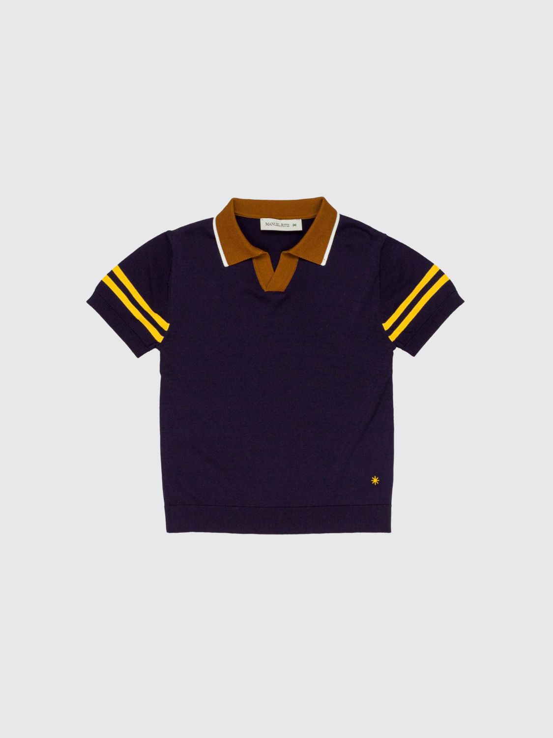 MANUEL RITZ Baumwoll-Poloshirt von Manuel Ritz