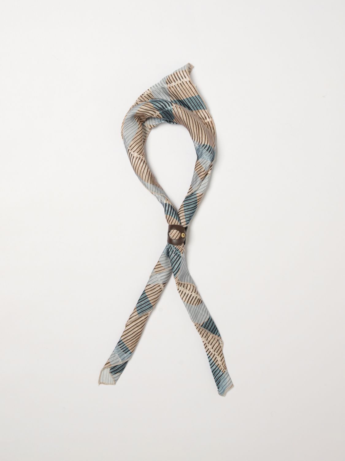MANUEL RITZ Bedrucktes Twill-Foulard von Manuel Ritz