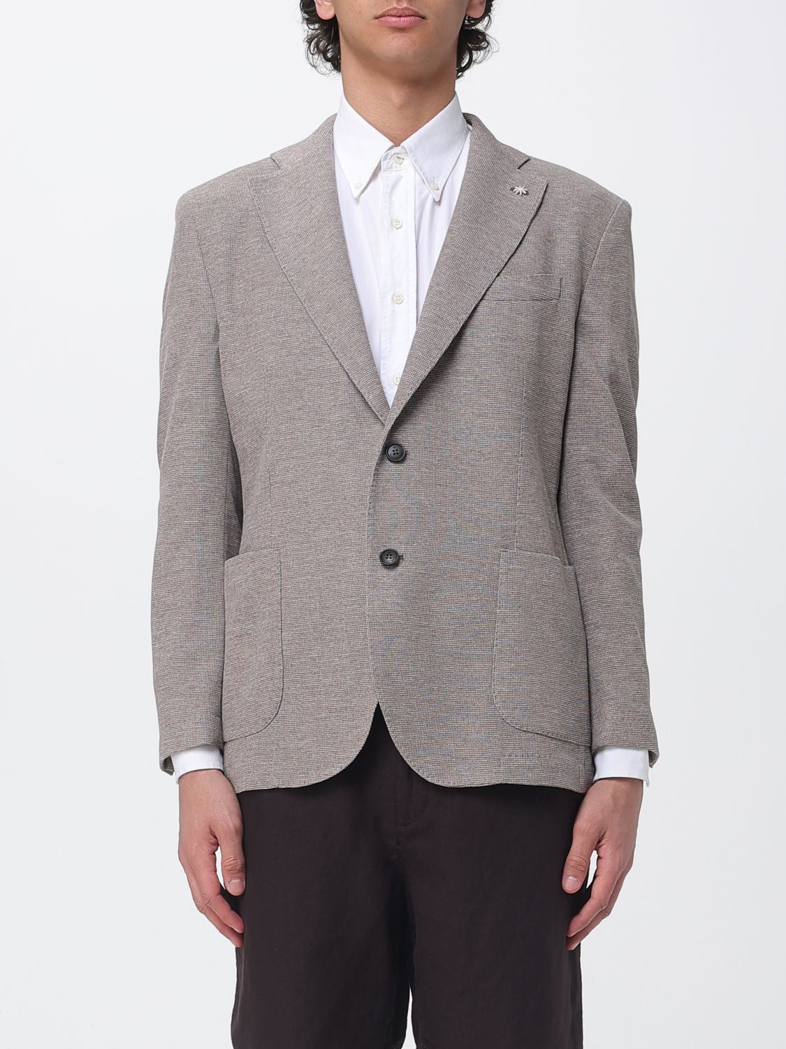 MANUEL RITZ Einreihiger Blazer aus Polyester von Manuel Ritz