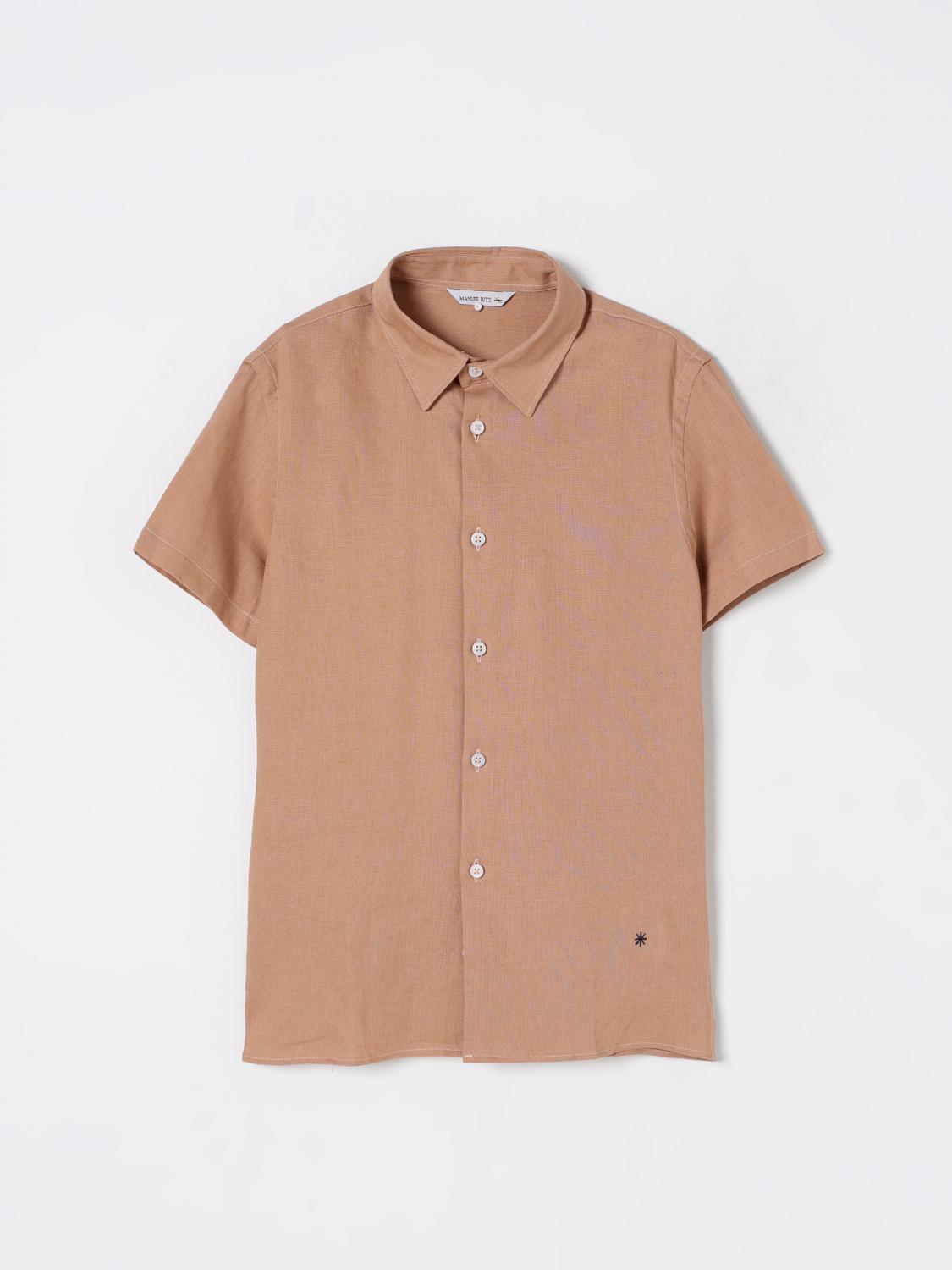 MANUEL RITZ Hemd Kinder Farbe Beige von Manuel Ritz