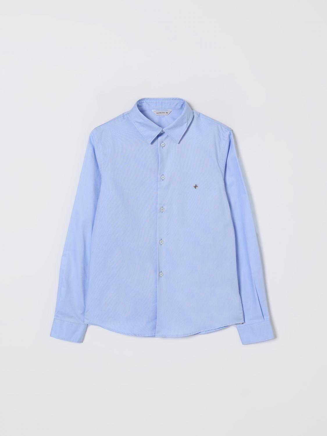MANUEL RITZ Hemd Kinder Farbe Hellblau von Manuel Ritz